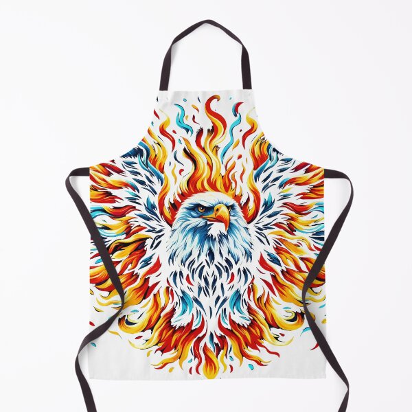 Item preview, Fiery Eagle in Flames designed and sold by houta.