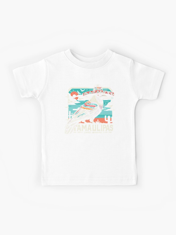Thumbnail 1 of 2, Kids T-Shirt, Tamaulipas Crow 4B designed and sold by theAVIARY7.