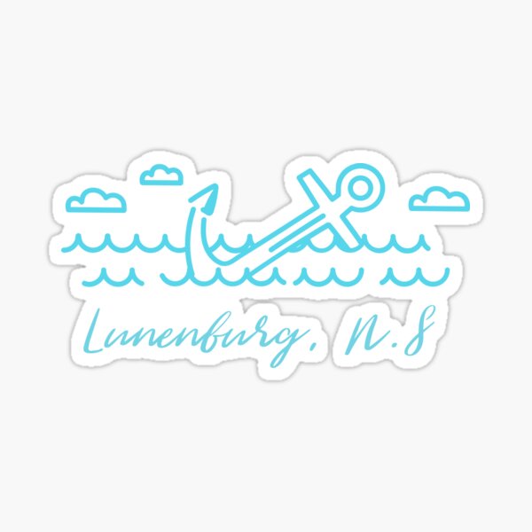 Item preview, Lunenberg, N.S Nova Scotia T-Shirt designed and sold by Blue-Heron-D.