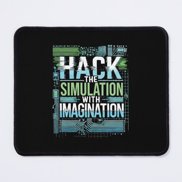 Item preview, Hack the Simulation with Imagination, Manifestation Mindset designed and sold by chantastical.