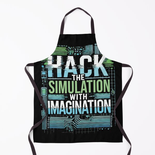 Item preview, Hack the Simulation with Imagination, Manifestation Mindset designed and sold by chantastical.