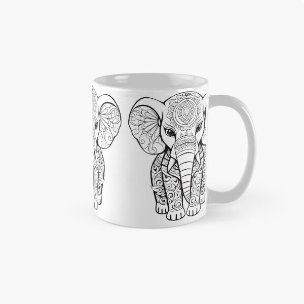 Artikelvorschau, Elefant Nr. 5 Malvorlagenmuster entworfen und verkauft von DavidColoring.