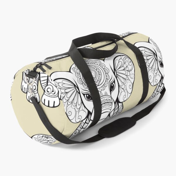 Item preview, Elephant #5 Coloring Page Pattern  designed and sold by DavidColoring.