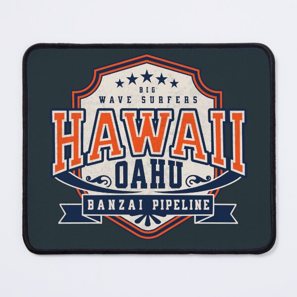 Item preview, Hawaii Oahu Banzai Pipeline Big Wave Surfers designed and sold by Place-Heritages.