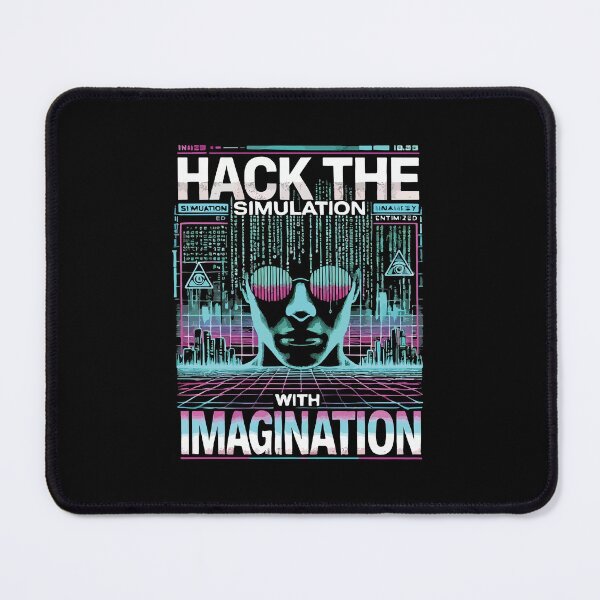 Item preview, Hack the Simulation with Imagination, Manifestation Mindset designed and sold by chantastical.