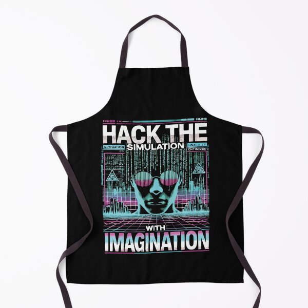 Item preview, Hack the Simulation with Imagination, Manifestation Mindset designed and sold by chantastical.