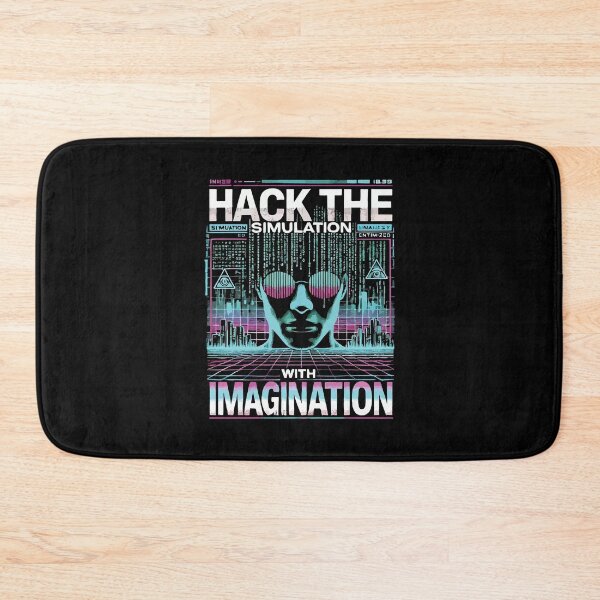 Item preview, Hack the Simulation with Imagination, Manifestation Mindset designed and sold by chantastical.