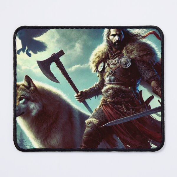 Item preview, Warriors of the North – The Call of the Wolves designed and sold by M-Masterpieces.