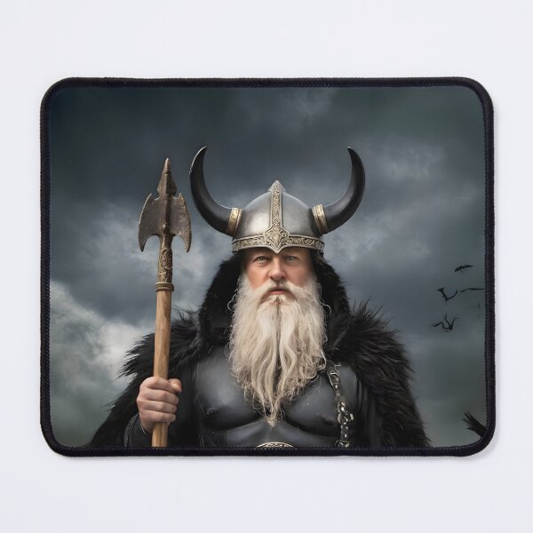 Item preview, Norse God Odin - Wisdom and Power Viking Art designed and sold by PrometheusStyle.