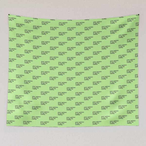 Item preview, Motivational Quote | Your Opinion Is Not My Reality -  designed and sold by PurpleLoveStore.