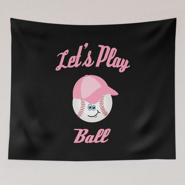 Item preview, Let's Play Ball (Pink) designed and sold by Rili22.