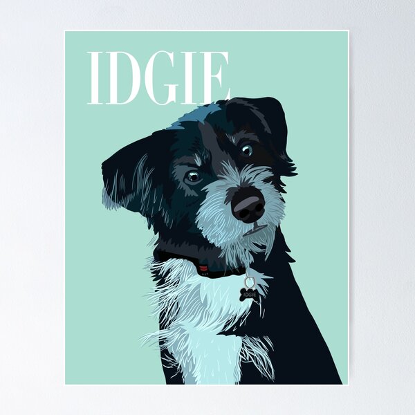 Aperçu de l'œuvre Idgie est tout indigo créée et vendue par NorthernReighnArtworks.