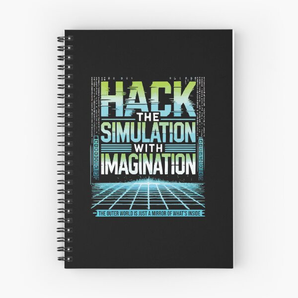Item preview, Hack the Simulation with Imagination, Manifestation Mindset designed and sold by chantastical.