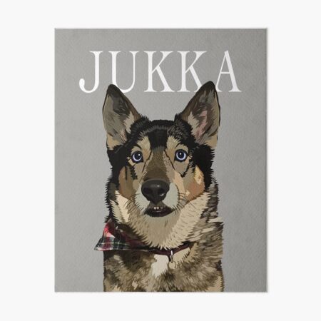 Aperçu de l'œuvre Jukka aux yeux brillants créée et vendue par NorthernReighnArtworks.