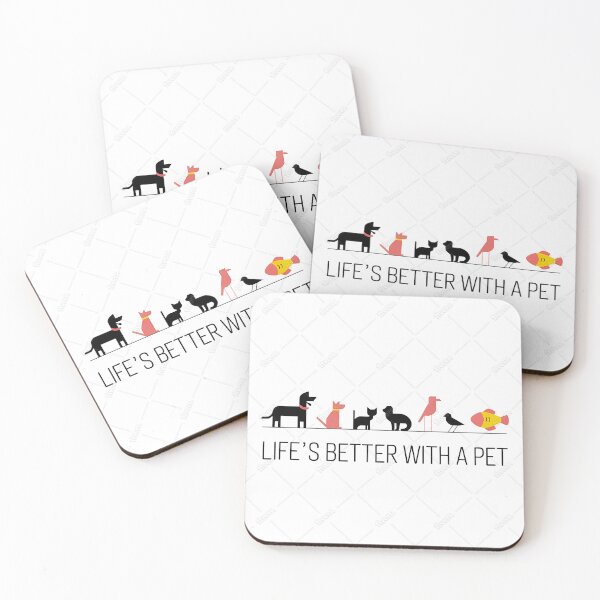 Item preview, Life’s Better with a Pet – Cute Animal Lover Design designed and sold by Meowsterpiece23.
