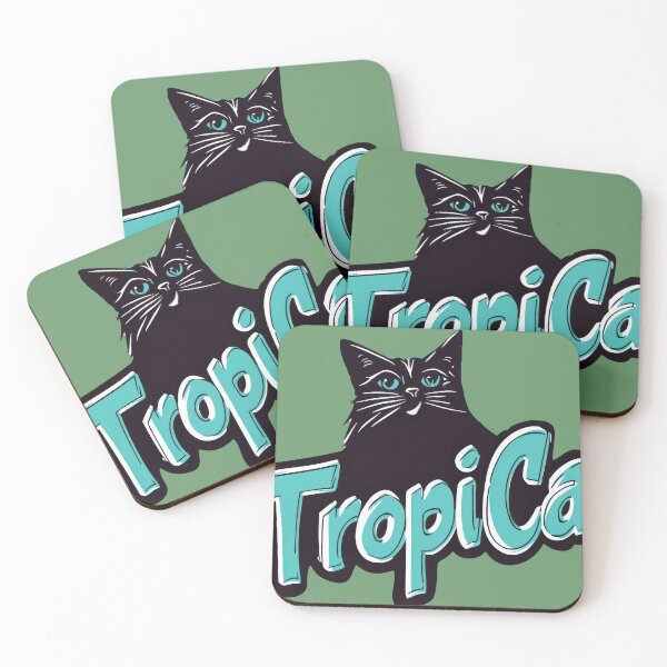 Item preview, TropiCat Logo 2 designed and sold by TropiCatArt.