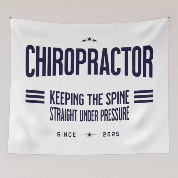 Item preview, Chiropractor: Keeping the Spine Straight Under Pressure designed and sold by Syrupulse.