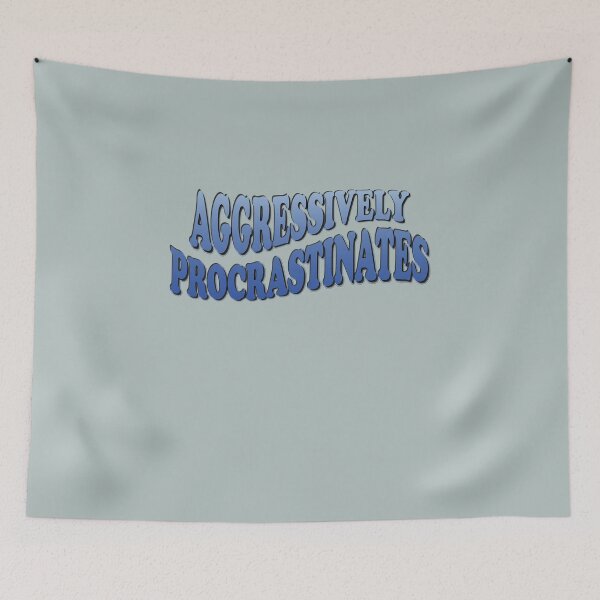 Item preview, Aggressive Procrastination Sloth Art Print designed and sold by Zakrytos ★★★★★.