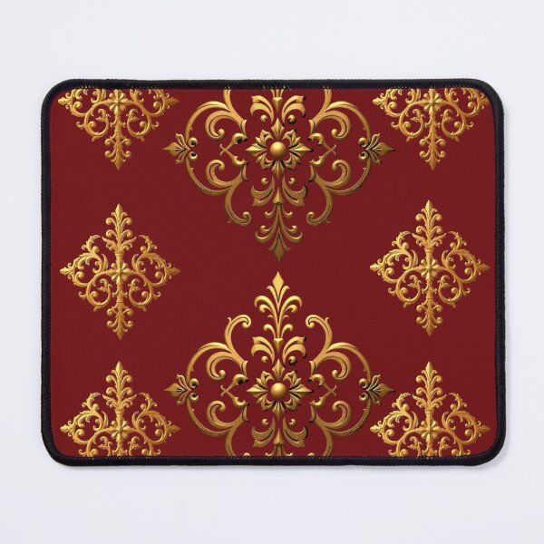 Item preview, Red & Gold Damask designed and sold by DesignsByPrnces.