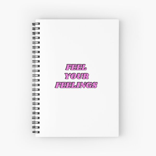 Vista previa del artículo con la obra «Siente tus sentimientos», diseñado y vendido por Inspirationmotivation.
