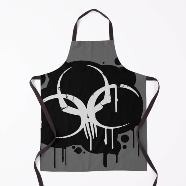Item preview, Biohazard skull logo graffiti designed and sold by dopeshitbydio.