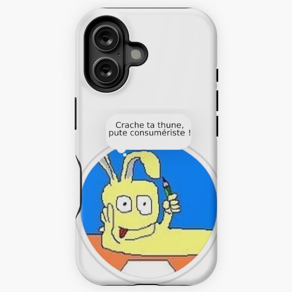 Spit out your money, consumerist whore! iPhone Tough Case