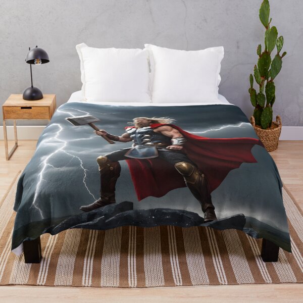 Item preview, Norse God Thor - Thunder and Power Viking Artwork designed and sold by PrometheusStyle.