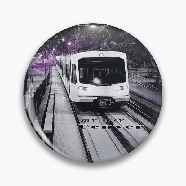 Item preview,  Downtown City Center Denver railroad designed and sold by JanChryzostom.