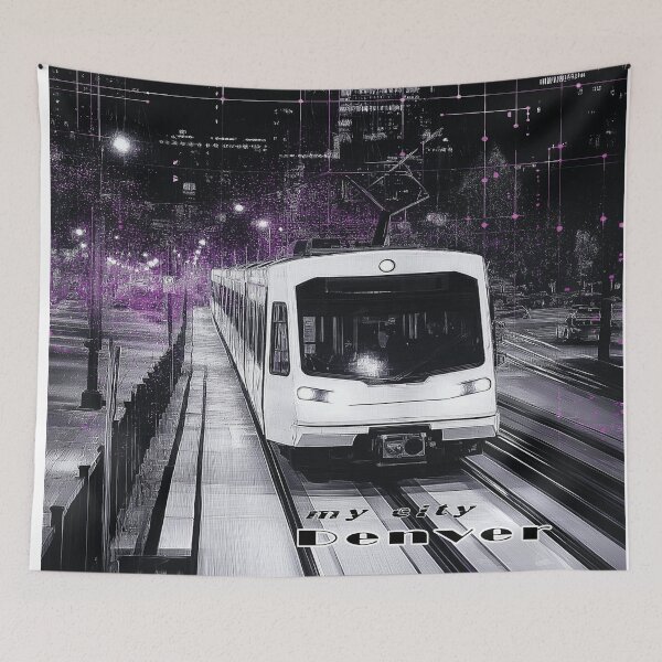 Item preview,  Downtown City Center Denver railroad designed and sold by JanChryzostom.