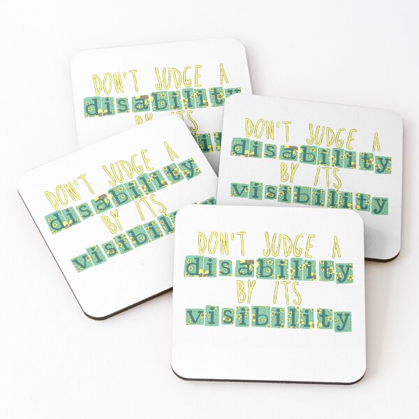 Item preview, Don't judge a disability by its visibility  designed and sold by Becky-Marie.
