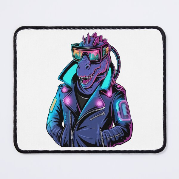 Item preview, Cyber Raptor: Neon Future Beast designed and sold by Petpixy.