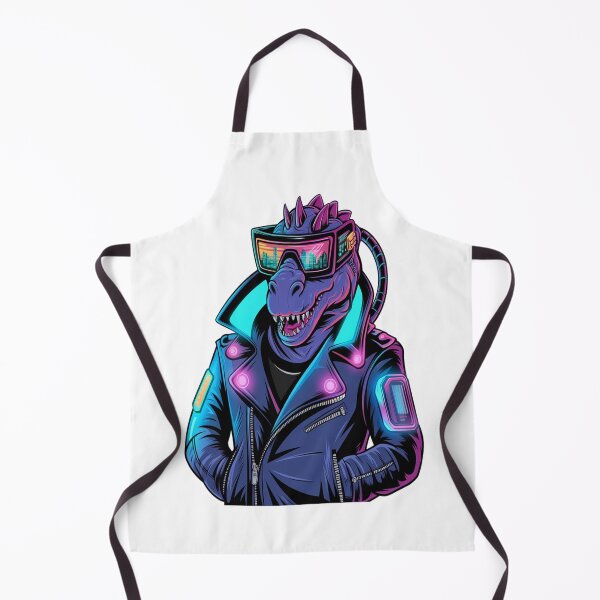 Item preview, Cyber Raptor: Neon Future Beast designed and sold by Petpixy.