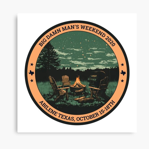 Item preview, Big Damn Man's Weekend 2020 designed and sold by Big-Texas-Shop.