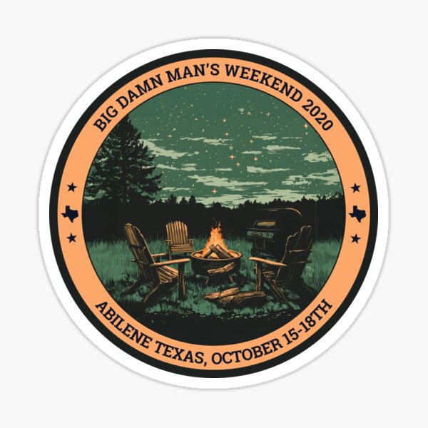 Item preview, Big Damn Man's Weekend 2020 designed and sold by Big-Texas-Shop.