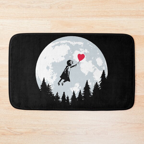 Item preview, Girl with balloon flying designed and sold by therocketman.