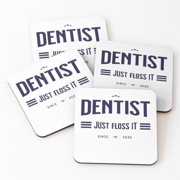 Aperçu de l'œuvre Dentiste : utilisez simplement du fil dentaire créée et vendue par Syrupulse.