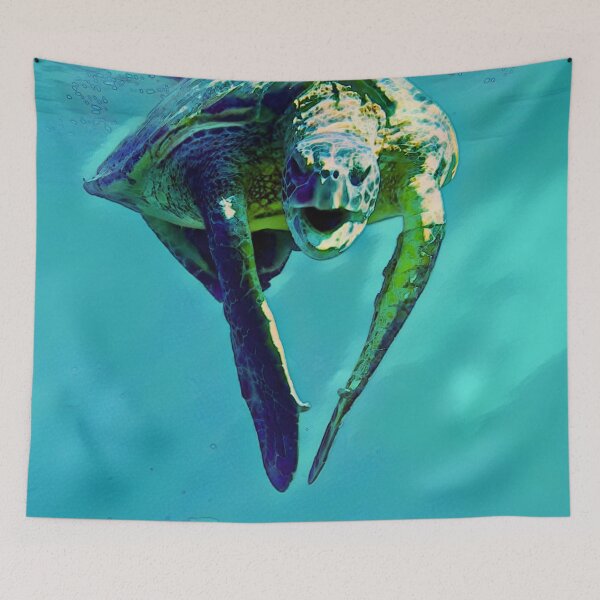 Item preview, Majestuoso Honu 6 designed and sold by Scurvy Dawg Design.
