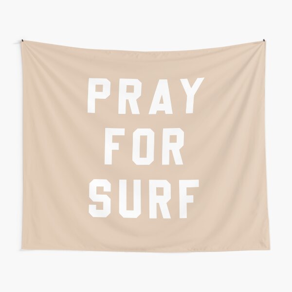Item preview, pray for surf - sand designed and sold by corbrand.