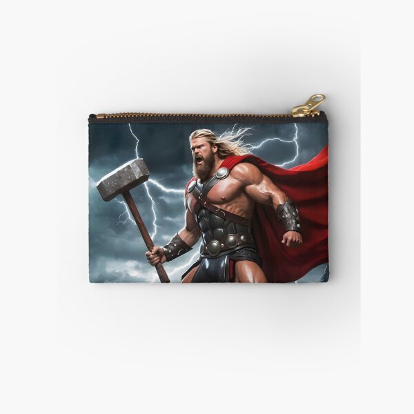 Item preview, Norse God Thor - Thunder and Power Viking Artwork2 designed and sold by PrometheusStyle.