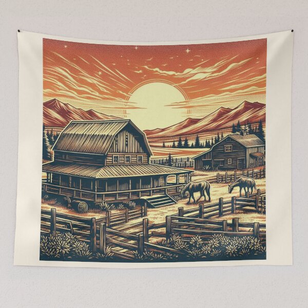 Item preview, American Ranch designed and sold by Dirt Rd Creations.