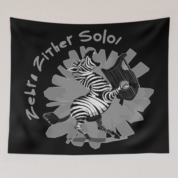 Item preview, Zebra Zither Solo! designed and sold by JoseloRochaArt.