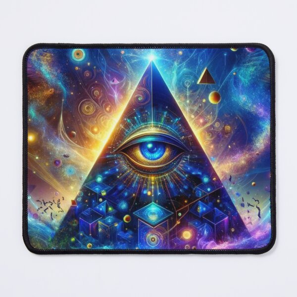 Item preview, The all-seeing eye – mystical energy and cosmic knowledge designed and sold by M-Masterpieces.