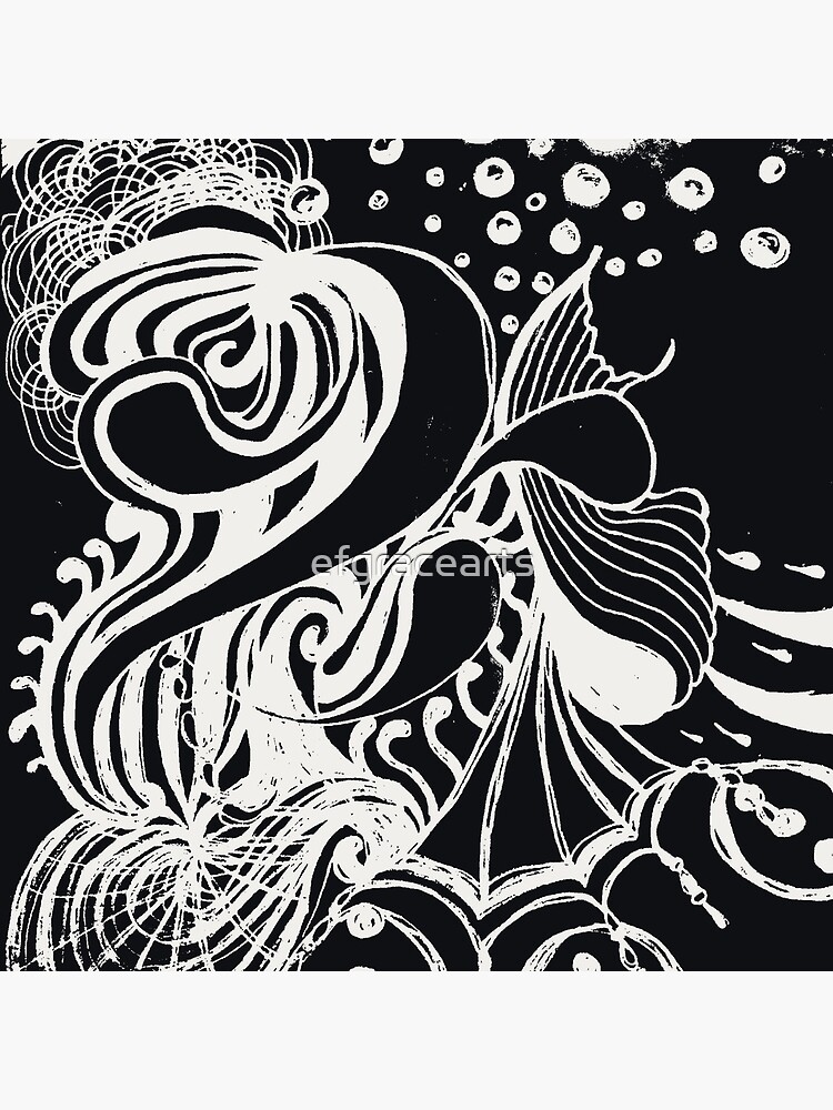 Thumbnail 5 of 5, Acrylic Block, Razzmatazz Midnight designed and sold by efgracearts.
