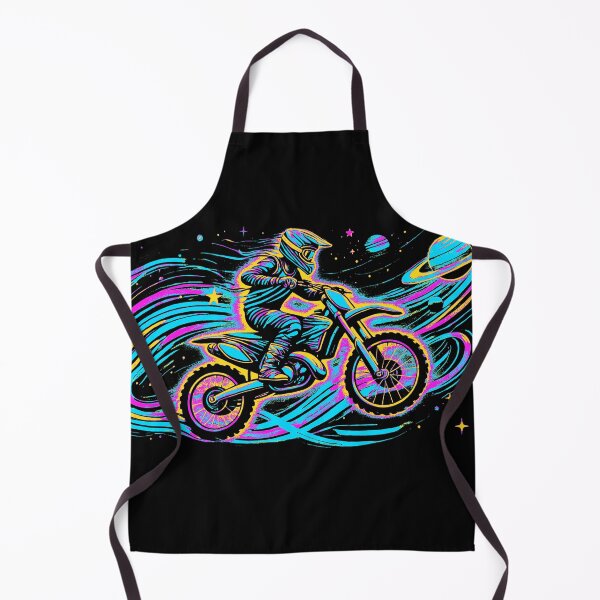 Item preview, Riding through Space - Motocross Rider designed and sold by NaturePrints.