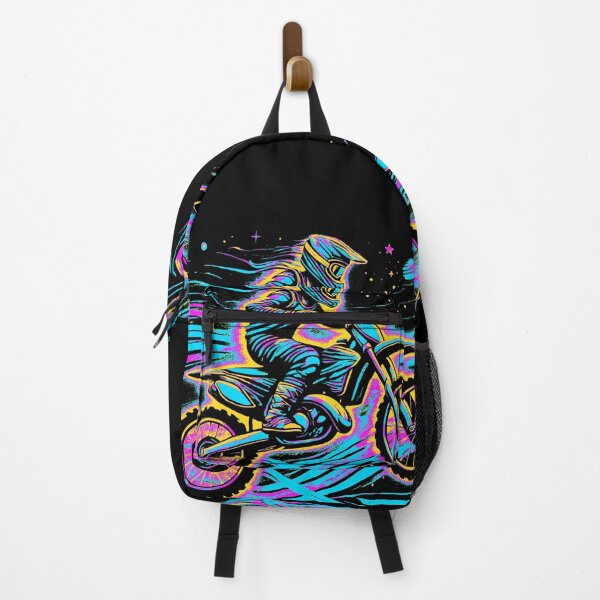 Item preview, Riding through Space - Motocross Rider designed and sold by NaturePrints.
