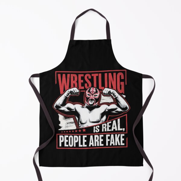 Item preview, Wrestling Is Real, People Are Fake designed and sold by TrendWearLab.