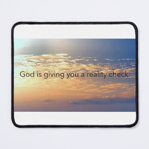 Item preview, GOD IS GIVING YOU A REALITY CHECK  designed and sold by Shelbineshop.