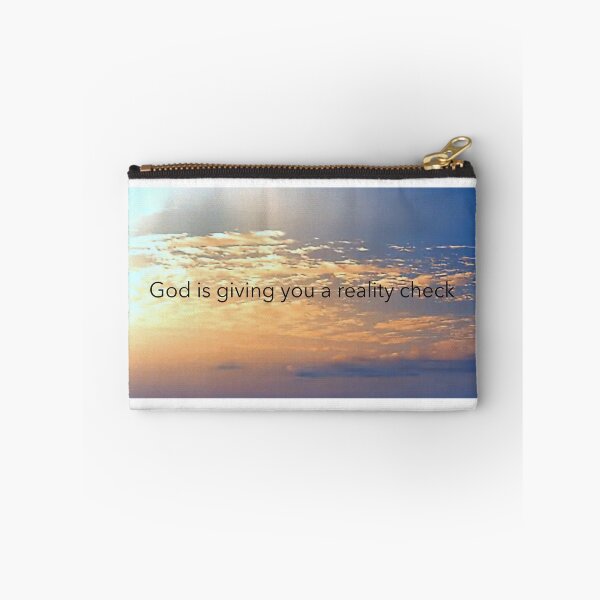 Item preview, GOD IS GIVING YOU A REALITY CHECK  designed and sold by Shelbineshop.