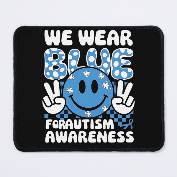 Item preview, I Wear Blue For my son Autism Awareness men women kids mom, autism awareness month designed and sold by BLZART.