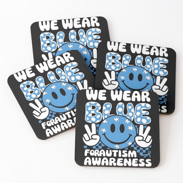 Item preview, I Wear Blue For my son Autism Awareness men women kids mom, autism awareness month designed and sold by BLZART.